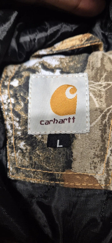 Carhartt Real-tree Rework Hooded Jacket size L