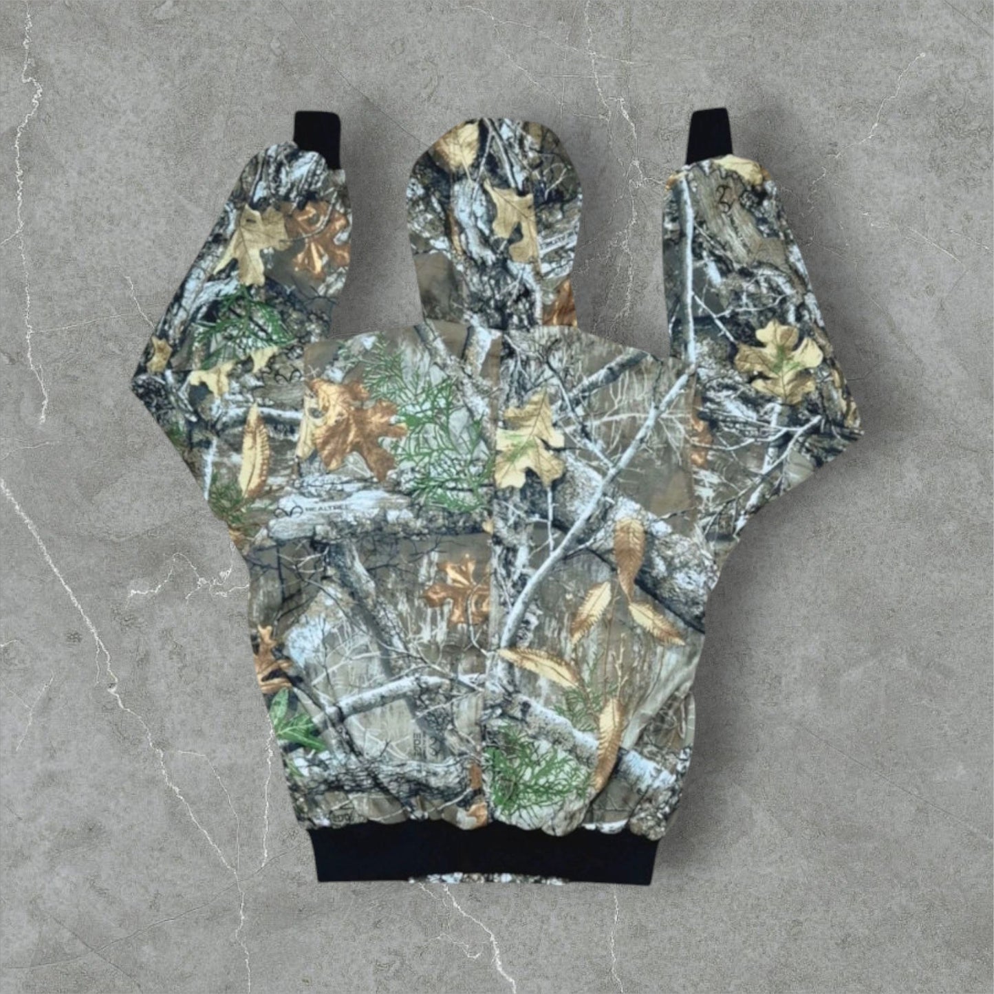 Camo Carhartt Reworked Hooded Jacket L