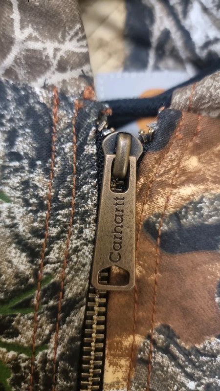 Camo Carhartt Reworked Hooded Jacket XL