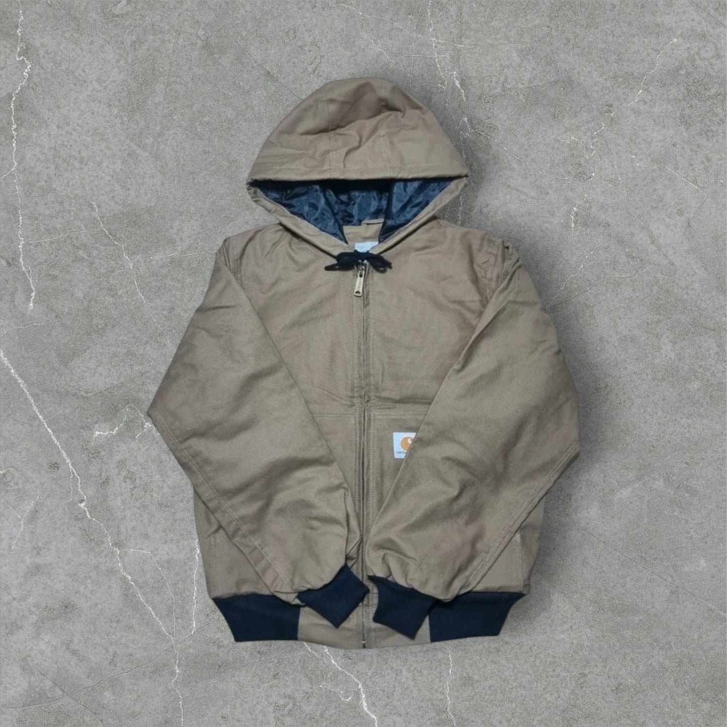 Carhartt Reworked Hooded Jacket Size S