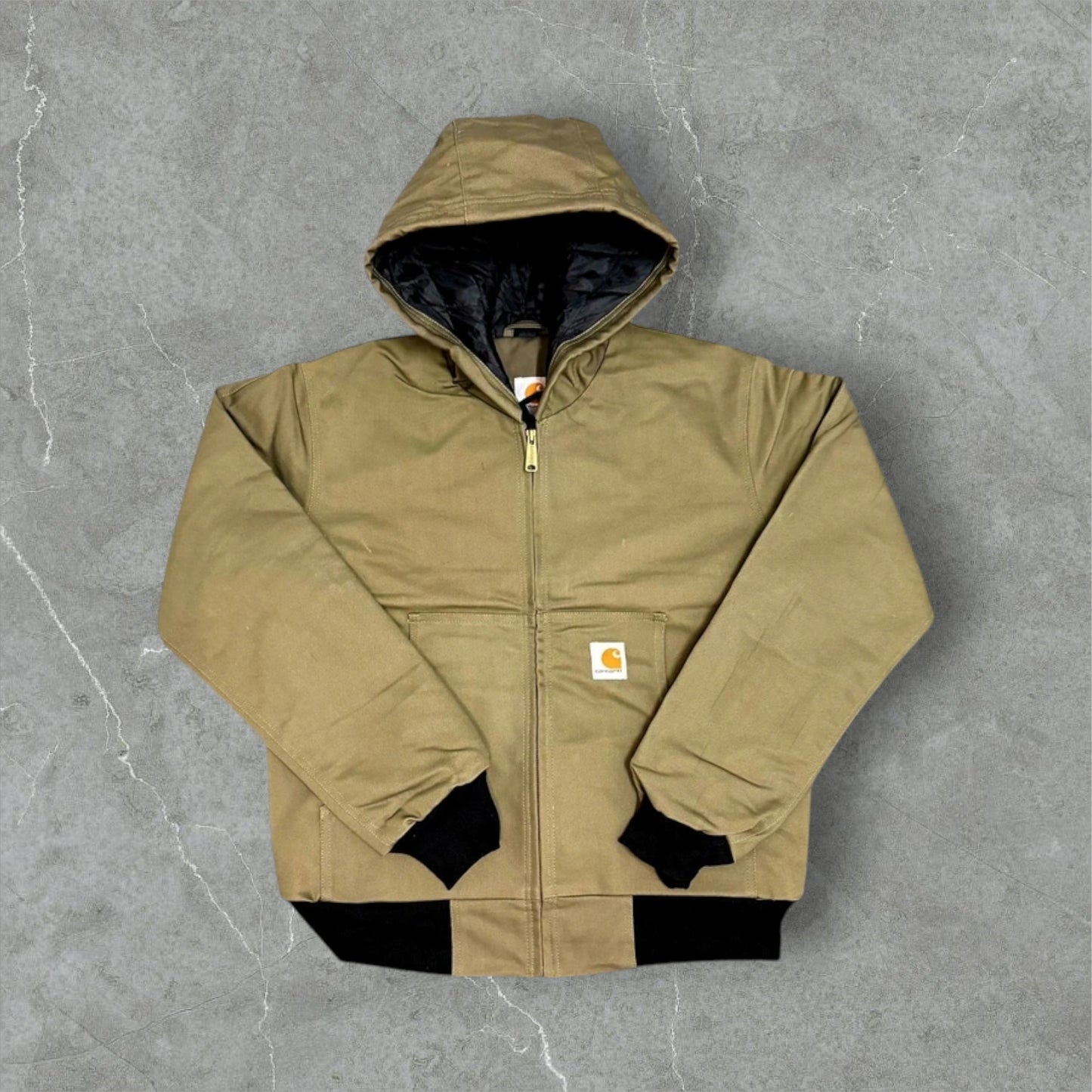 Carhartt Reworked Hooded Jacket Size S