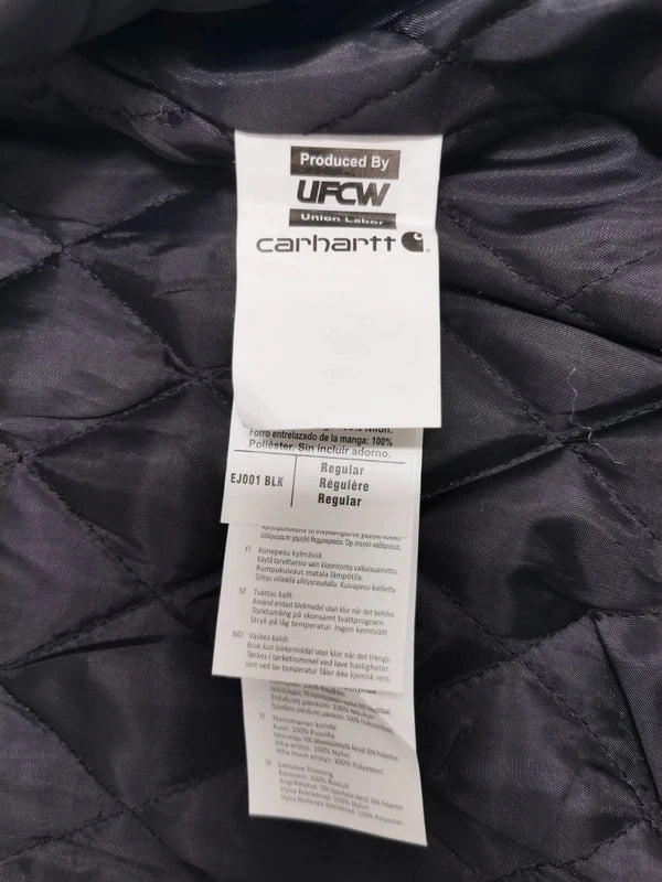 Carhartt Reworked Hooded Jacket Size S