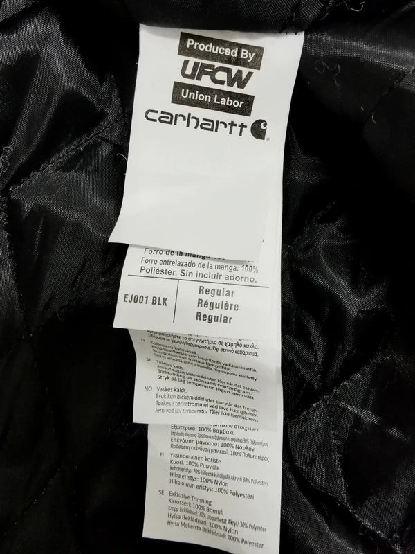 Carhartt Reworked Hooded Jacket Size S