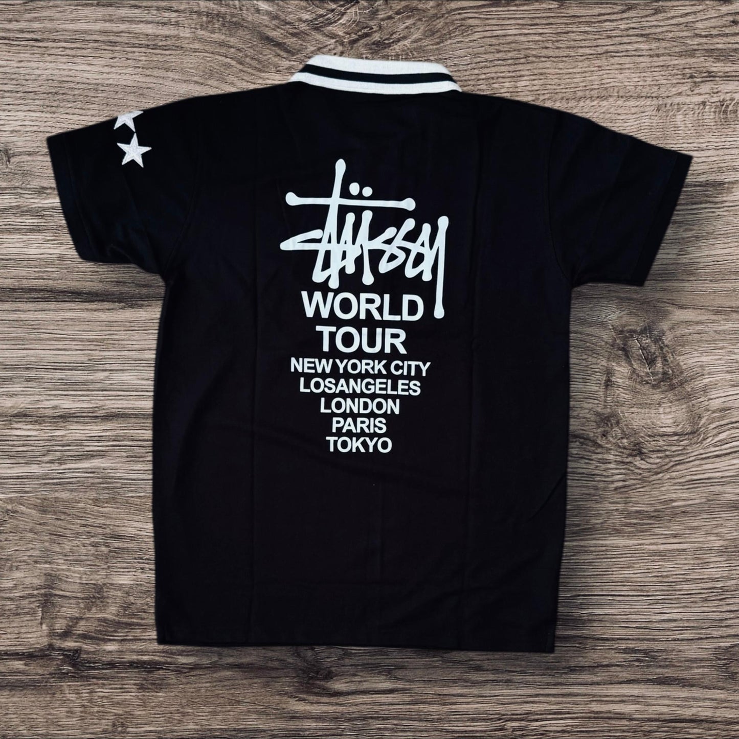 Stüssy Embroidered Polo-Shirt