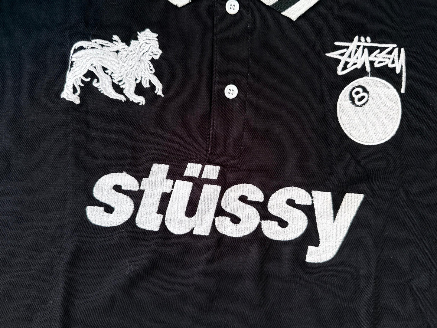 Stüssy Embroidered Polo-Shirt