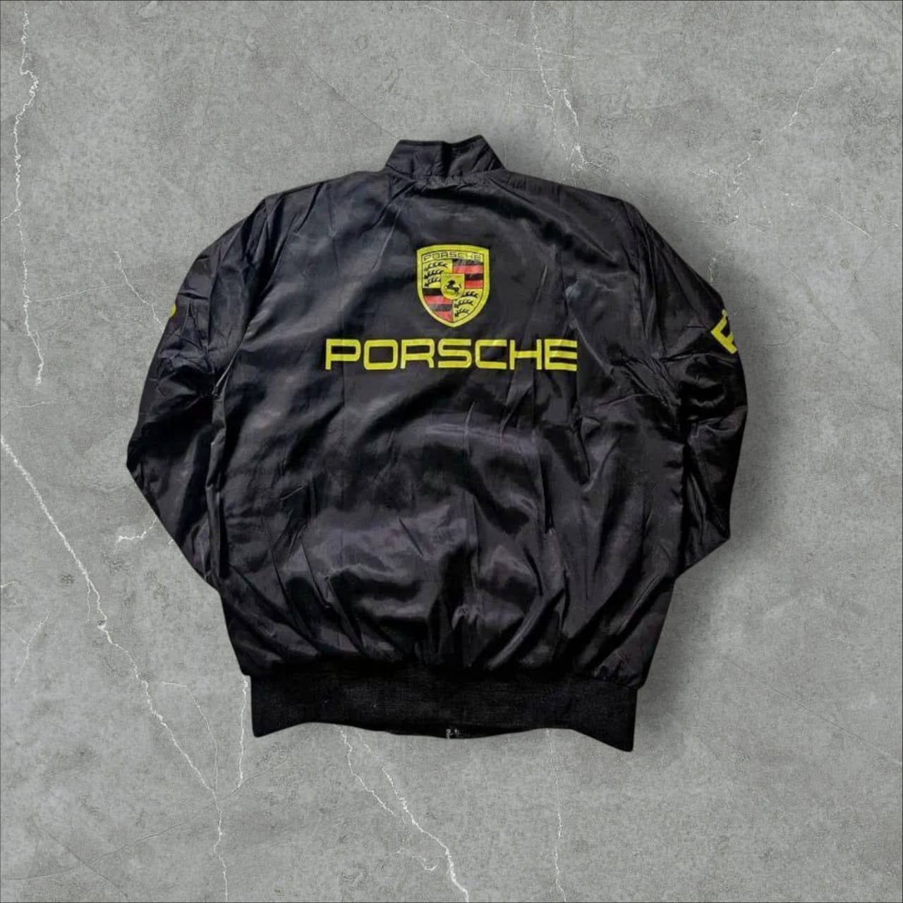 Vintage Porsche Racing Car Sport Stylish Unisex Windproof Bomber Jacket