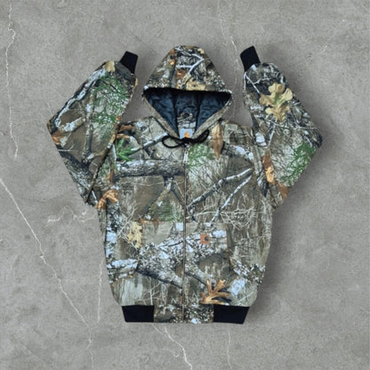 Carhartt Real-tree Rework Hooded Jacket size L