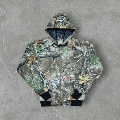 Carhartt Real-tree Rework Hooded Jacket size L