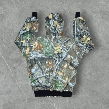 Camo Carhartt Reworked Hooded Jacket L
