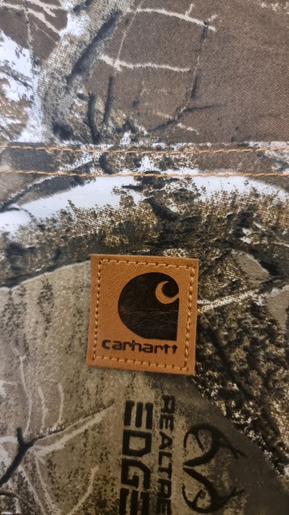 Camo Carhartt Reworked Hooded Jacket L
