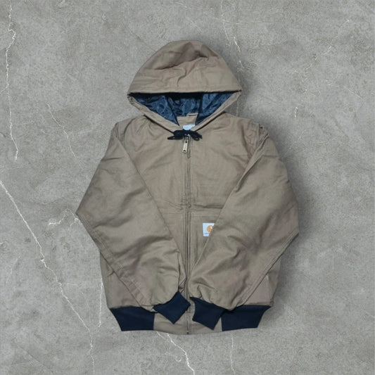 Carhartt Reworked Hooded Jacket Size S