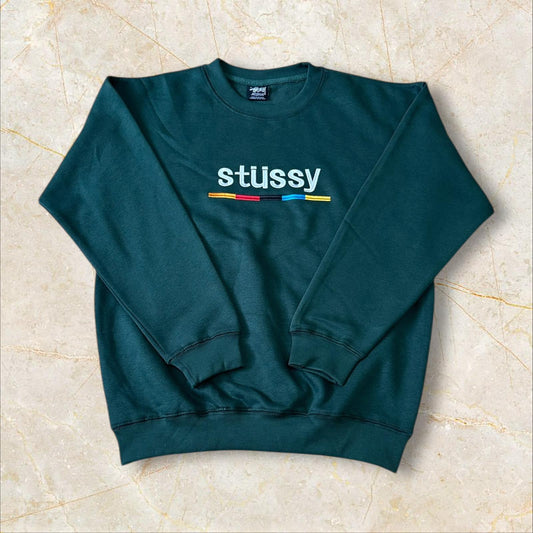 Stüssy Embroidered Unisex Sweatshirt