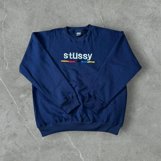 Stüssy Embroidered Unisex Sweatshirt In All Size