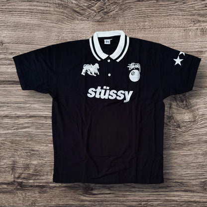 Stüssy Embroidered Polo-Shirt