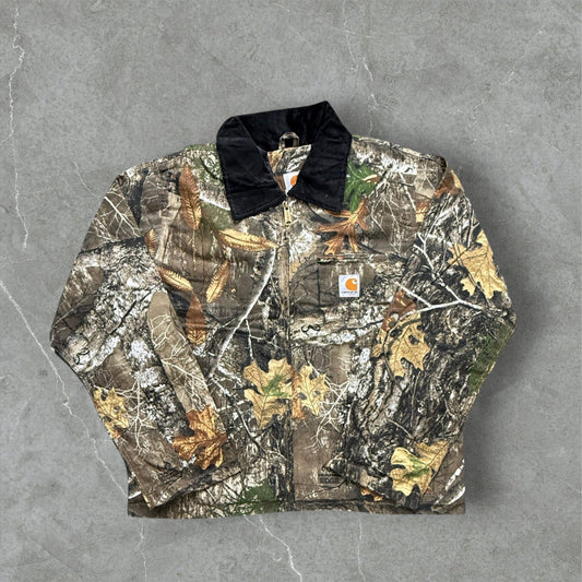 Camo Carhartt Reworked Detroit Jacket M