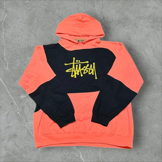 Stüssy Vintage Reworked Embroidered Unisex Hoodie Size M