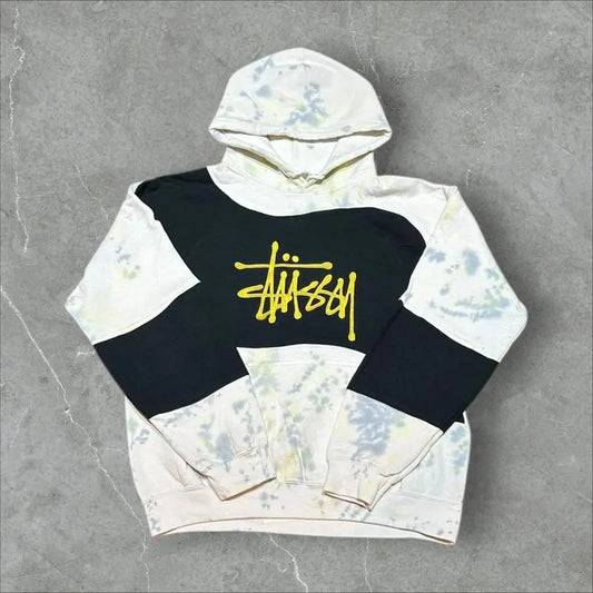 Stüssy Vintage Reworked Embroidered Unisex Hoodie Size M
