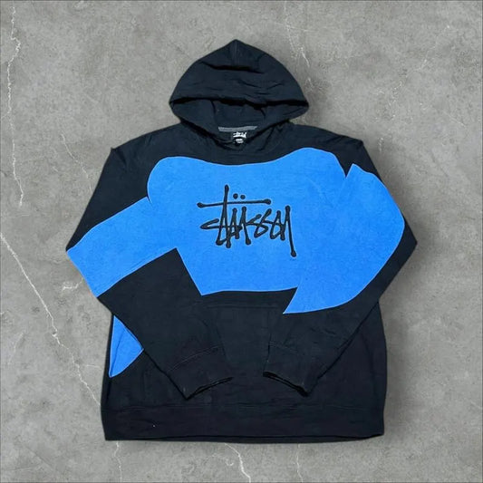 Stüssy Vintage Reworked Embroidered Unisex Hoodie Size S