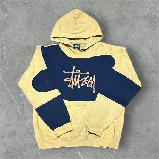 Stüssy Vintage Reworked Embroidered Unisex Hoodie Size M