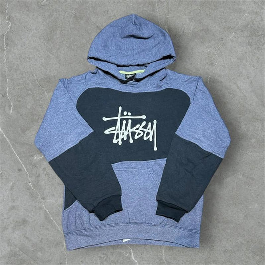 Stüssy Vintage Reworked Embroidered Unisex Hoodie Size S
