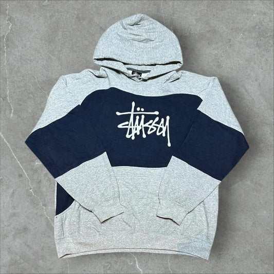 Stüssy Vintage Reworked Embroidered Unisex Hoodie Size L