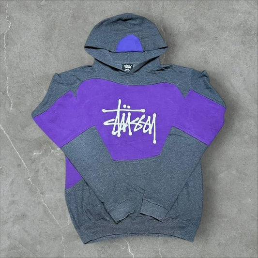 Stüssy Vintage Reworked Embroidered Unisex Hoodie Size S