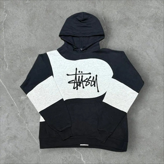 Stüssy Vintage Reworked Embroidered Unisex Hoodie Size S