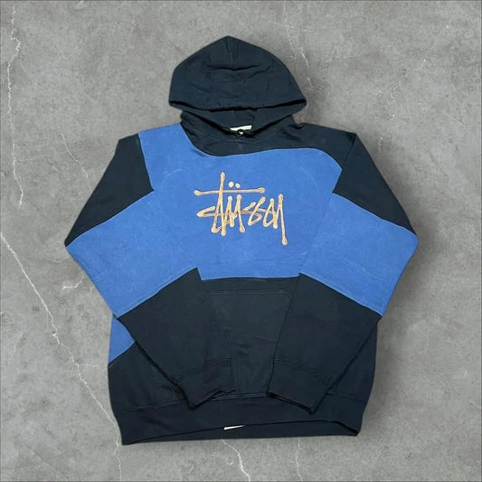 Stüssy Vintage Reworked Embroidered Unisex Hoodie Size M