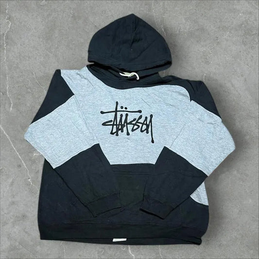 Stüssy Vintage Reworked Embroidered Unisex Hoodie Size M