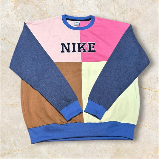 Nike Vintage Reworked Embroidered Unisex Sweatshirt Size XL