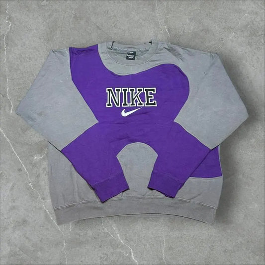 Nike Vintage Reworked Embroidered Unisex Sweatshirt Size XL