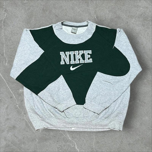 Nike Vintage Reworked Embroidered Unisex Sweatshirt Size XL