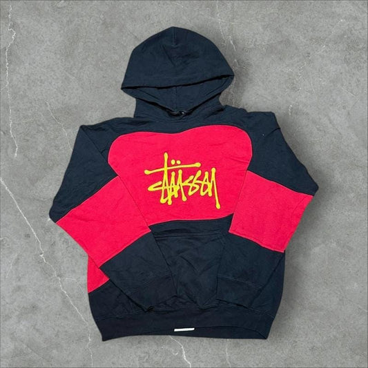 Stüssy Vintage Reworked Embroidered Unisex Hoodie Size S