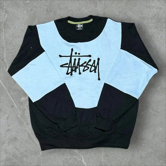 Stüssy Vintage Reworked Embroidered Unisex Sweatshirt Size S