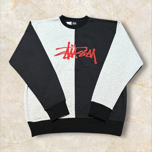 Stüssy Vintage Reworked Embroidered Unisex Sweatshirt Size M