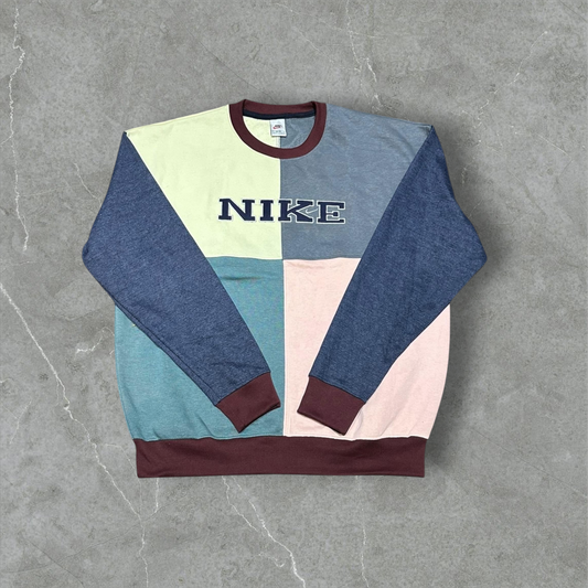Nike Vintage Reworked Embroidered Unisex Sweatshirt Size XL