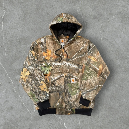 Camo Carhartt Reworked Hooded Jacket XL
