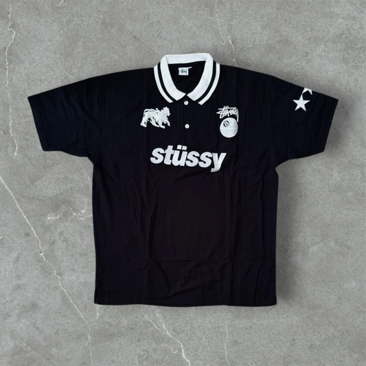 Stüssy Embroidered Polo-Shirt